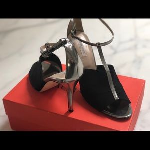 Claudia Ciuti Duma Black Nicole Heels